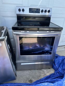 Frigidaire Electric Stove and Dish Washer