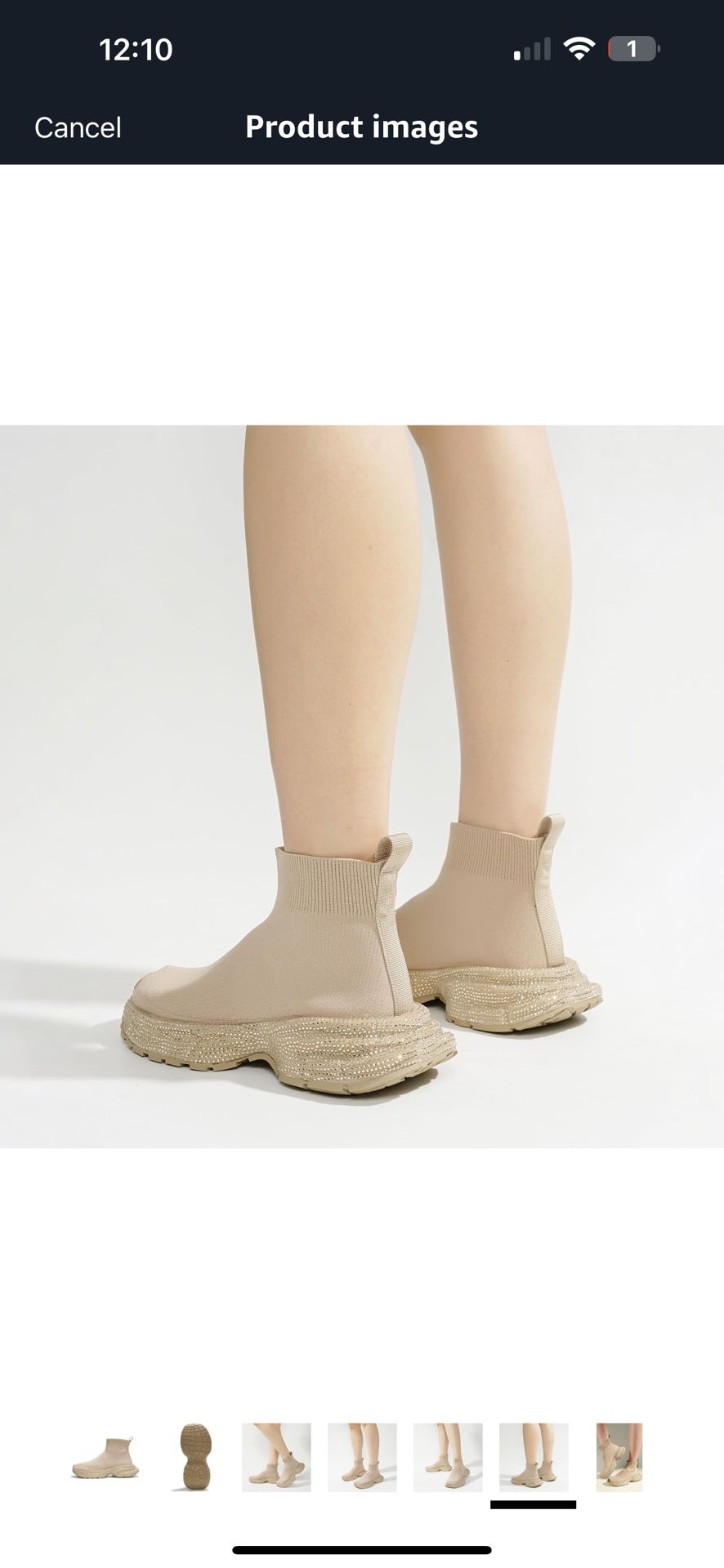 Slip On Mesh Sock Shoes