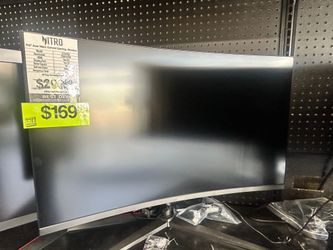 MONITOR SALE 31.5" Acer Nitro WQHD (2560 x 1440) Curved Gaming Monitor XZ322QU