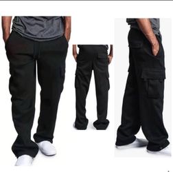 Men Sweatpants Cargo Pants (ONLY SIZE 4XL)