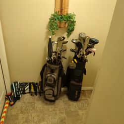 Golf Bag With Clubs Set