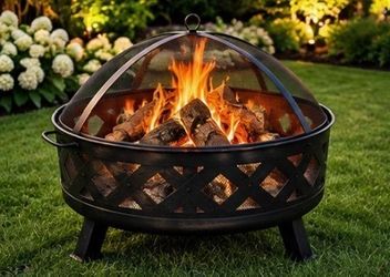 New fire pit