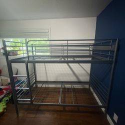 Twin Metal Bunk Bed