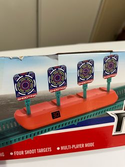 Moving Target game, new! Use with Nerf!