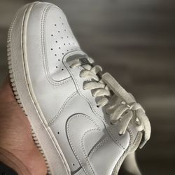 All White Air Forces 