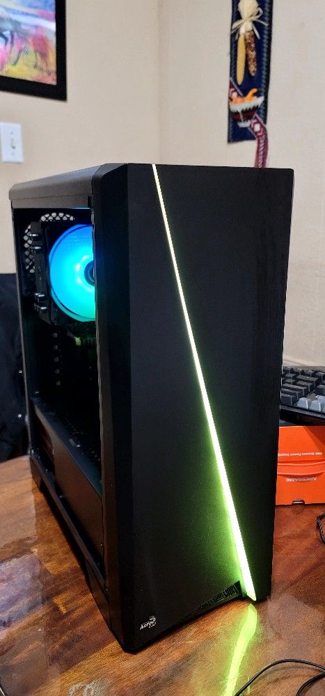 FRESHLY BUILT BUDGET GAMING PC, (RYZEN 5 5600X, 16GB DDR4, GTX 1050 TI 4GB, 1 TB SK HYNIX SSD, WINDOWS 11 PRO, WI-FI CAPABLE)