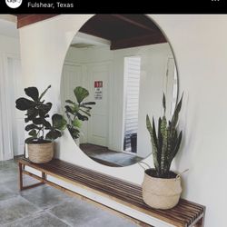 Mirror And Bench For Sale