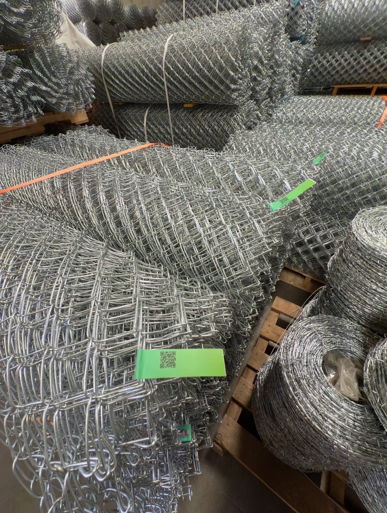 Chainlink Fence Roll 11.5GA 6ft x 50ft 2” 1/4 Mesh Domestic