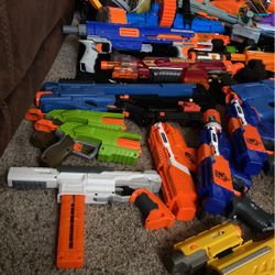 Modded Nerf Gun Lot