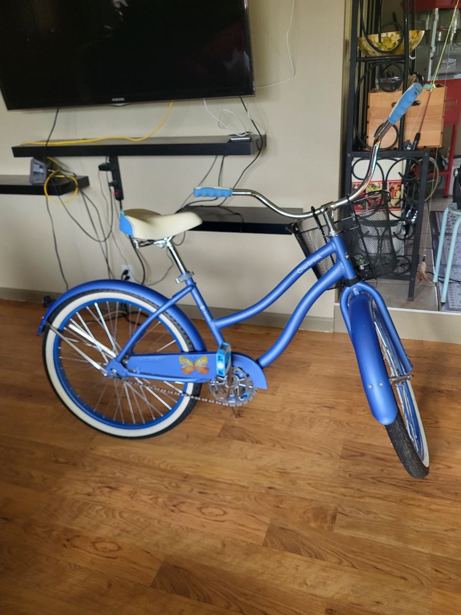 24 inch Huffy Cranbrook perfect fit frame periwinkle 