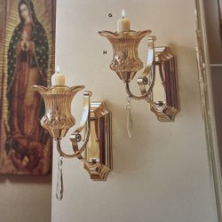 Home Interiors Sconces Dorados 