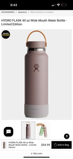 Hydro Flask 40oz Wide Mouth Water Bottle for Sale in Los Angeles, CA -  OfferUp