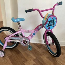 LOL 16” Bike With Training Wheels