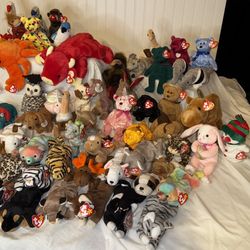 Assorted Beanie Babies 