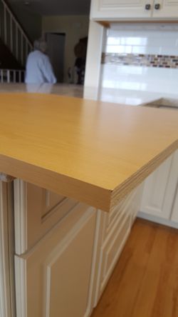Cabinet Shelf, 24 by 24 by 3/4 inch thick. New in box from super hi quality new kitchen cabinets by Waypoint.