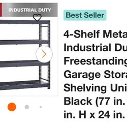 Husky 4-Tier Shelf