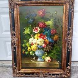 Floral Oil Painting 