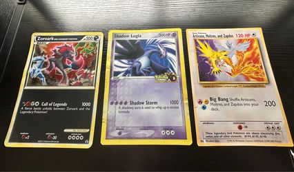 3 Jumbo pokemon card bundle