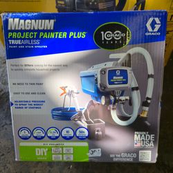 Graco Magnum Airless 2800 PSI Project Painter Plus Stand Paint Sprayer