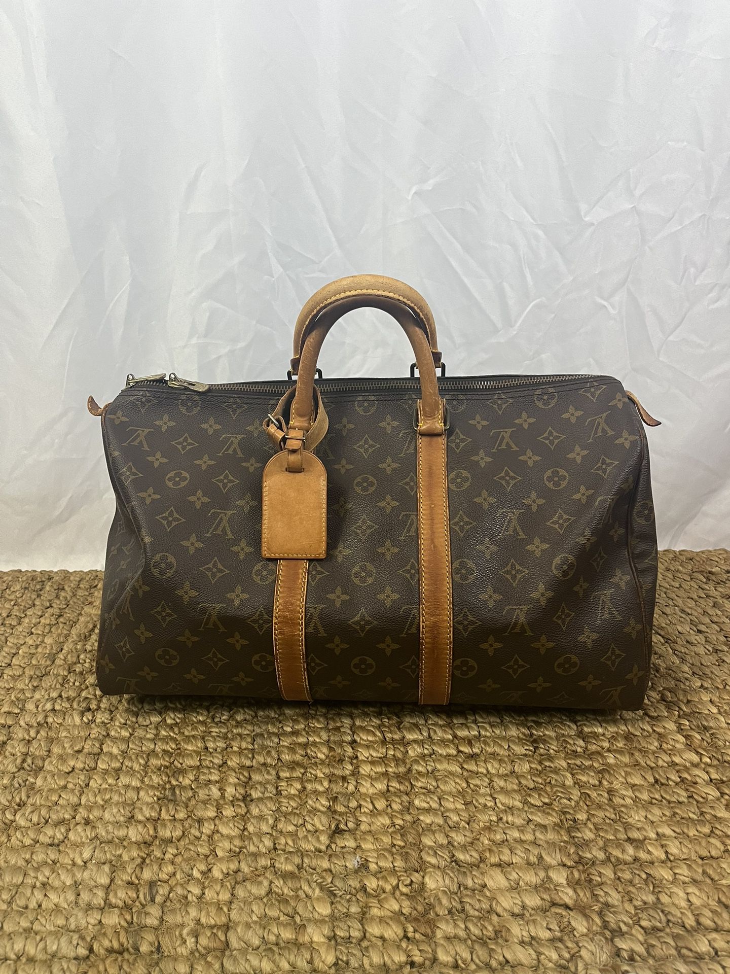 LOUIS VUITTON Monogram Keepall 45 Travel Bag SP1003 – LuxuryPromise