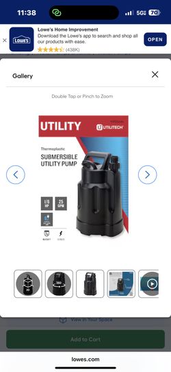 Submersible Utility Pump