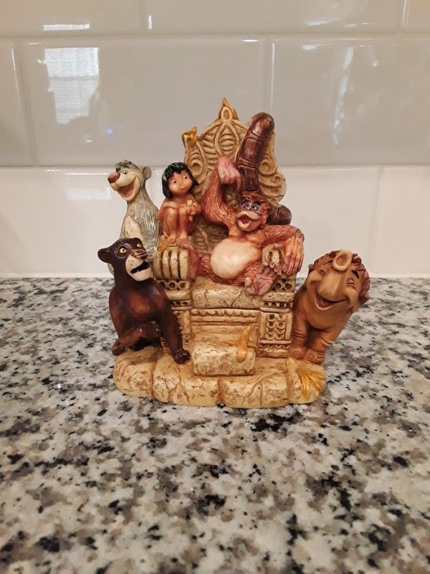 Disney The Jungle Book 35th Anniversary Harmony Kingdom Sculpture - Limited Edition - COA - New In Box