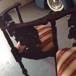 Gossip Conversation Chair Antique OBO 