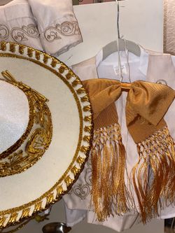Charro Mexican Baptism outfit toddler Boy