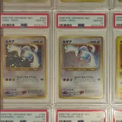 Pokemon 2000 Japanese Neo Lugia PSA10