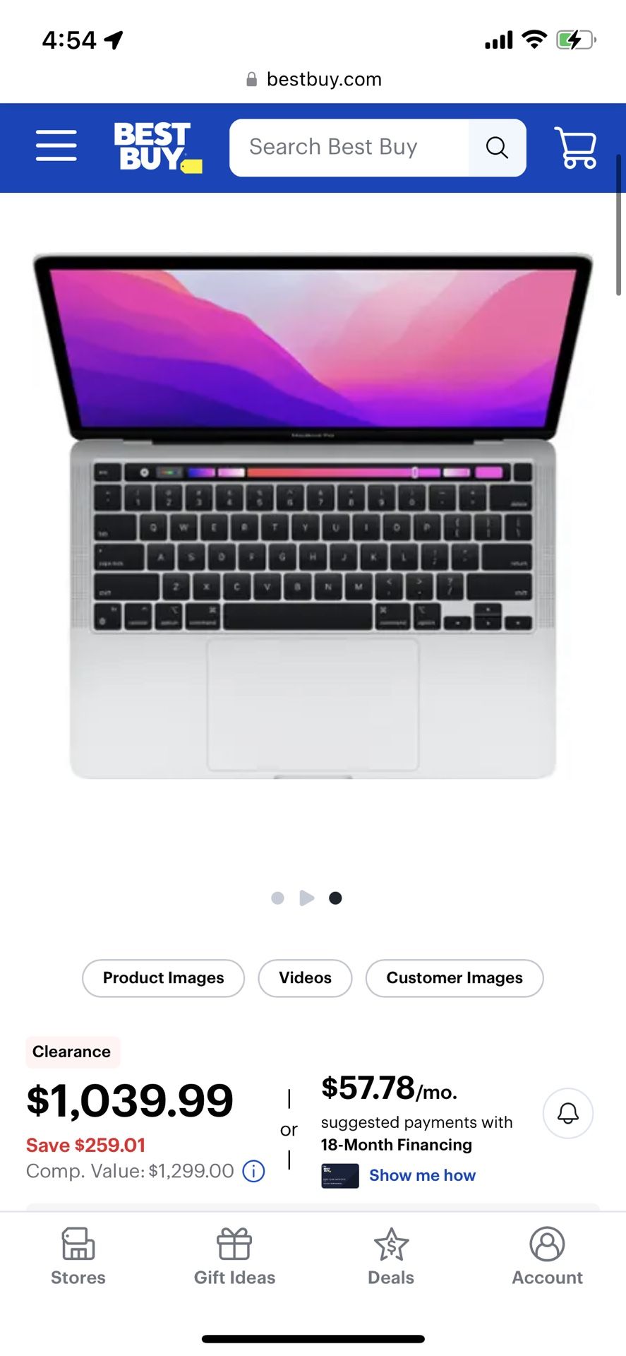 MacBook Pro M2 Ventura 2022