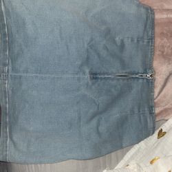 Jean Skirt