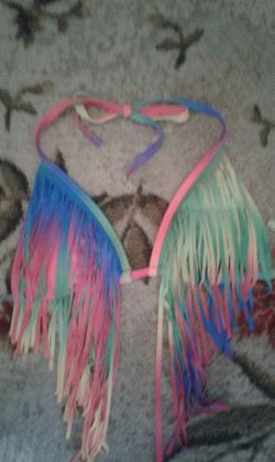 Bathing Suit Frindge Top
