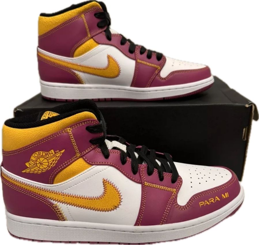 NIKE AIR JORDAN MID LA FAMILIA DIA DE LOS MUERTOS MEN'S SIZE 10