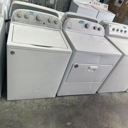 Xtra Lrg Cap acity Wh irlpool Wa sher Ele ctric Dr yer Set Same Day Install!