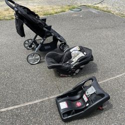 Stroller, Car Seat And Base