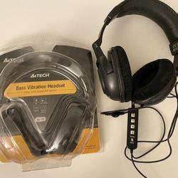 A4 Tech Bass Vibration Headset, HU-111