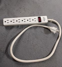 6-Outlet Surge Protector Power Strip
