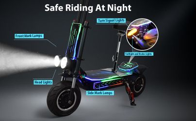 Electric scooter 60 miles per charge