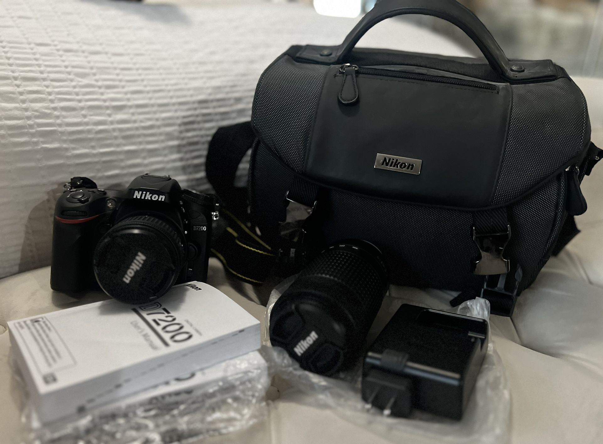 NIKON Camera D7200 DSLR Dual Zoom Lens Kit