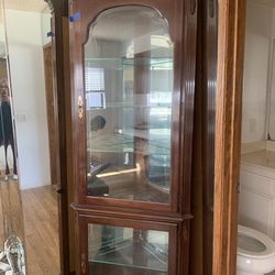 Estate Sale - Beautiful Large Curio Cabinet