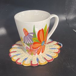 Bright Floral Daisy Royal Norfolk Coffee Mug