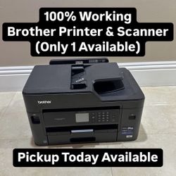 100% Working Brother Printer & Scanner (Only 1 Available) Pickup Today Available 