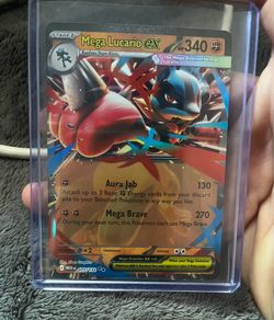 Pokemon mega lucario ex