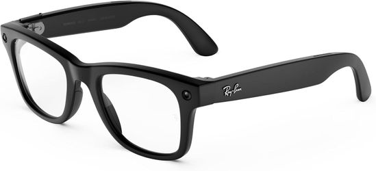 Meta Ray-Ban Gen 3 Wayfarer Matte Black Clear