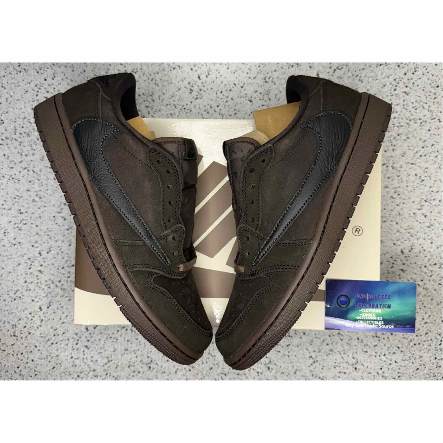 Jordan 1 Low Travis Scott Velvet 7.5 Men