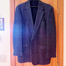 Herringbone Blazer Suit Jacket