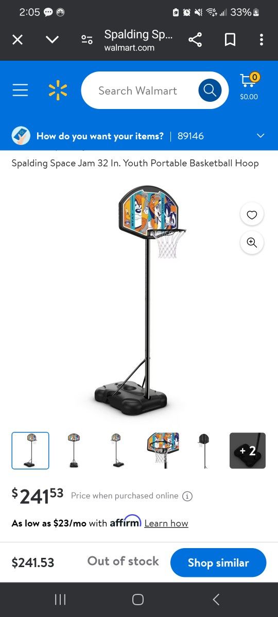 Space Jam Basketball Hoop Court Net Jordan Lebron