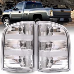 Tail Light Compatible With Chevy 2007-2013 Silverado 1500 | 2007-2014 Silverado 2500HD 3500HD and GMCs