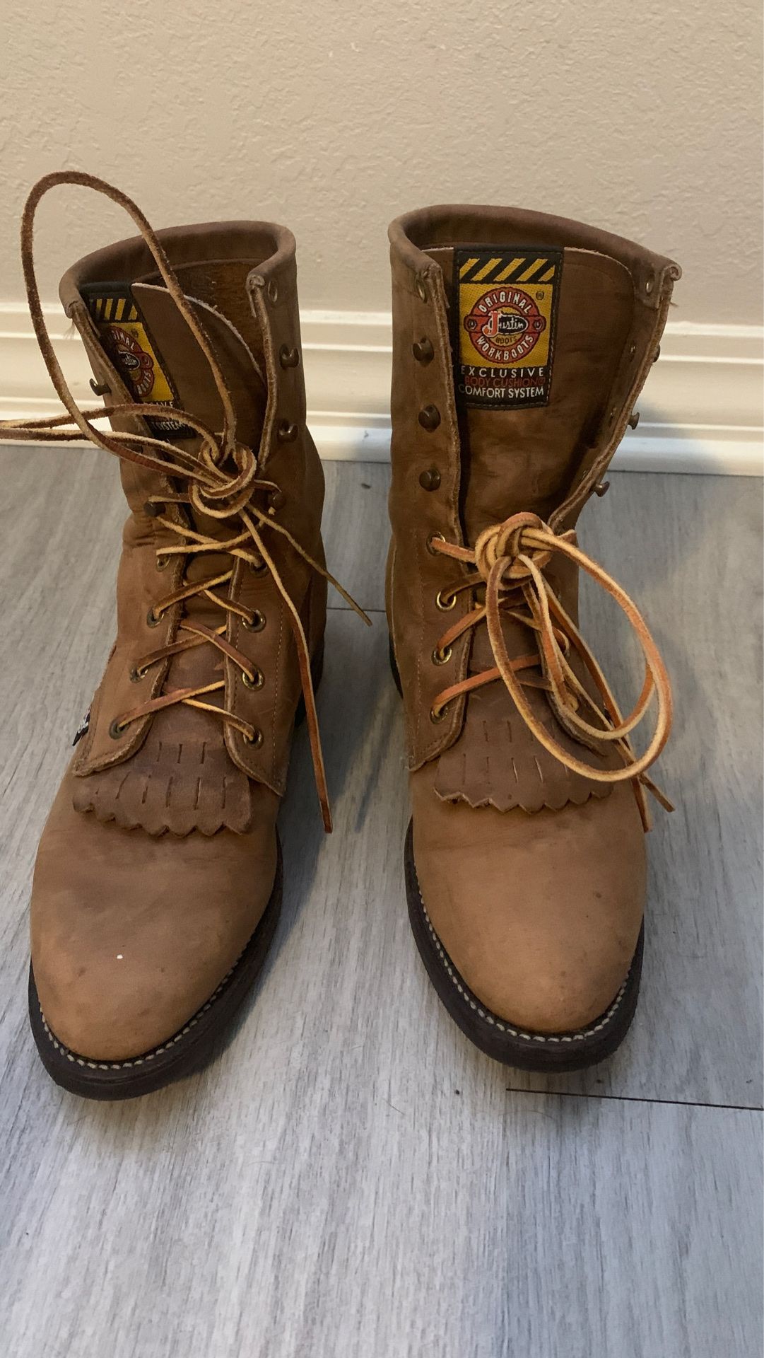 Justin kiltie roper boots