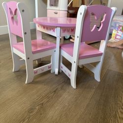American Girl Doll Table 